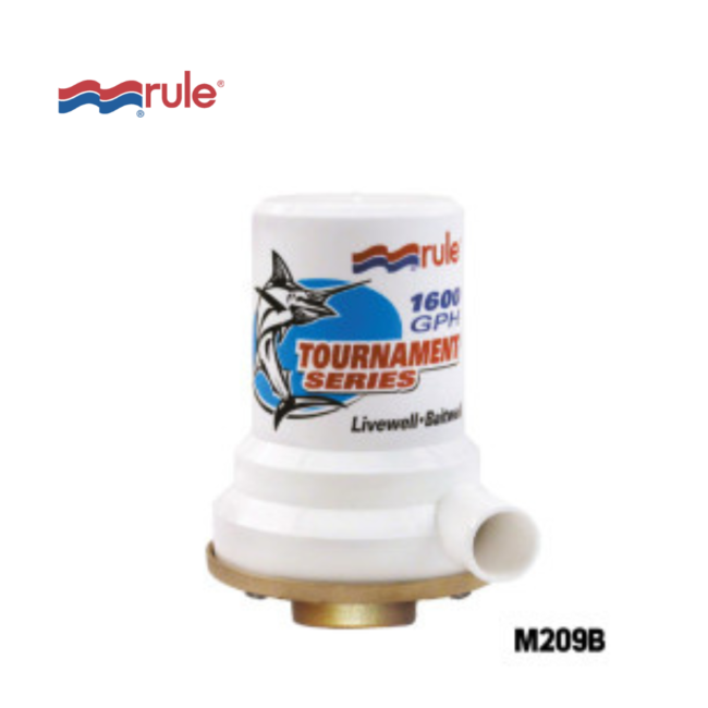 M2096B 1600GPH LIVEWELL PUMP