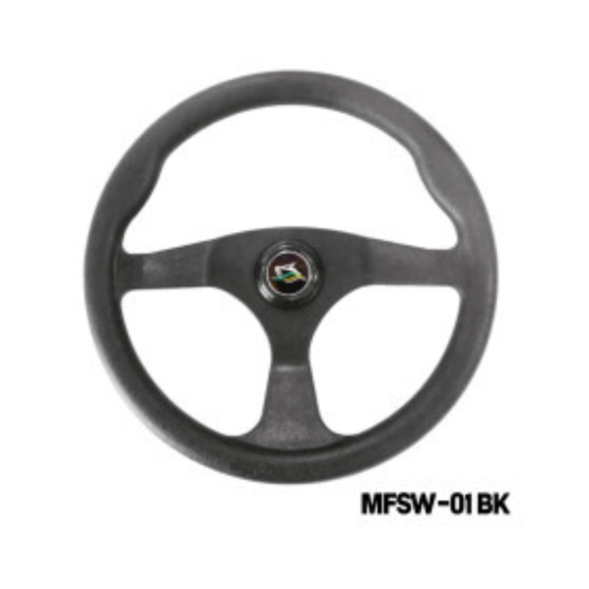 MFSW-01 BK M-FLEX STEERING WHEEL - BLACK