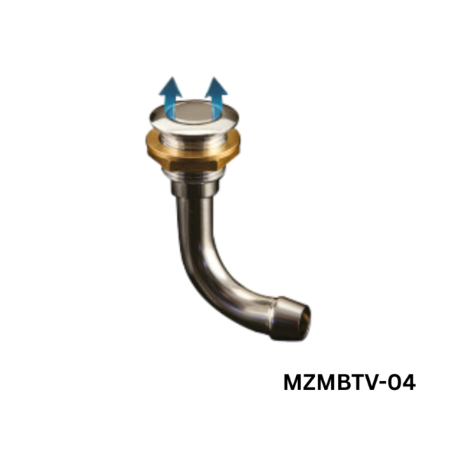 MZMBTV-04 CHROME BRASS TANK VENTILATOR
