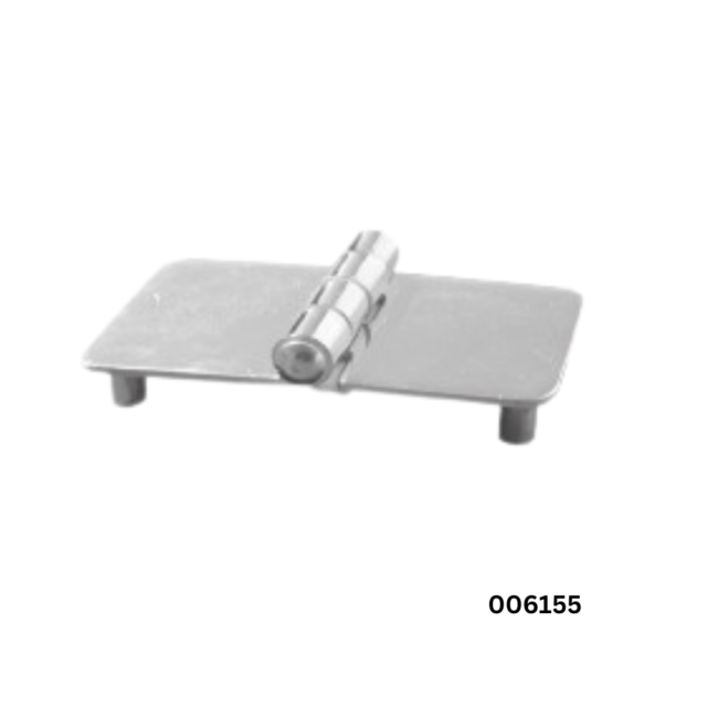 006153 HINGE W/THREAD SHANK M5, AISI 304