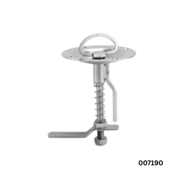 007190 LIFT HANDLE WITH SPRING - AISI 316