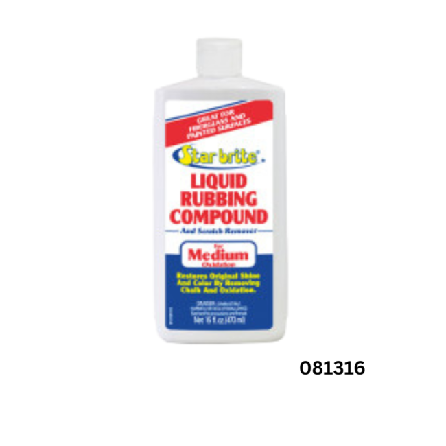 081316 - STAR BRITE LIQUID RUBBING COMPOUND MEDIUM OXIDATION