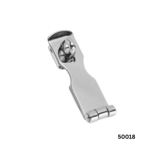 50018 - CHROME SAFETY HASP