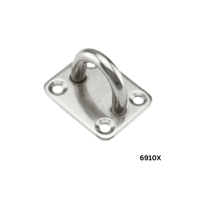 6910X - EYE PLATE WOTHOUT RING AISI 304
