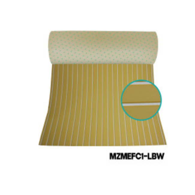 MZMEFC1-LBW  EVA FOAM DECKING SHEET WITH ADHESIVE 3M™ (DOUBLE COATED TAPE 99786)
